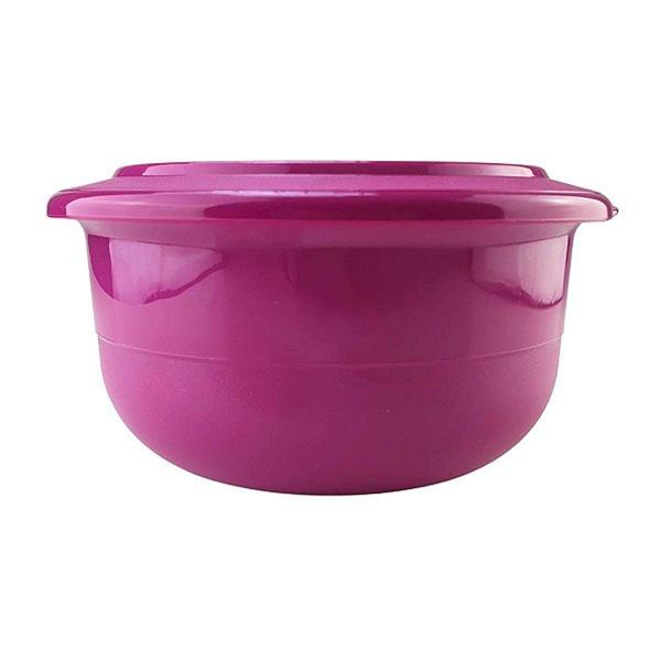 Imagem de Tupperware tigela cristal policarbonato rosa magenta