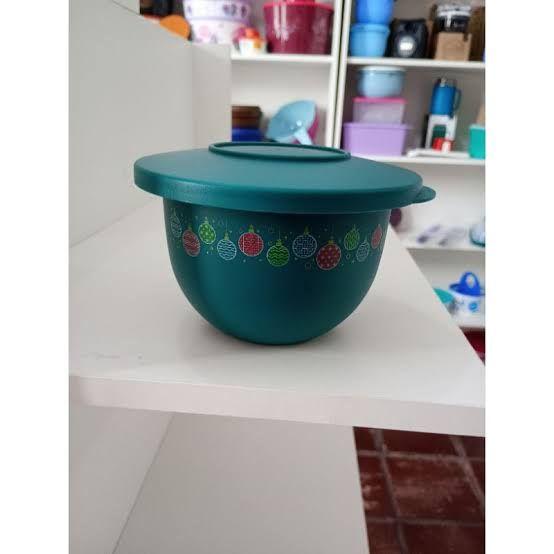 Imagem de Tupperware Tigela Murano Bolas De Natal 550ml Kit Com 4 Peças. 