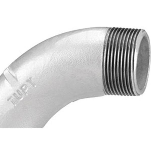 Imagem de Tupy Curva Macho Ferro Galvanizado  3/8''