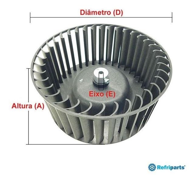 Imagem de Turbina Ar Condicionado Janela Consul Ccc10, Cci10, Cci12 - 326024571