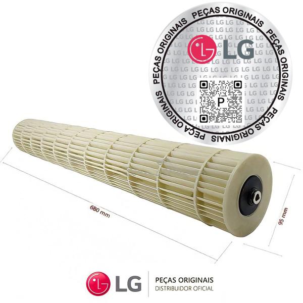 Turbina Nova Ar Condicionado LG TS-C092ERM1.AMRBLSP Original Imagem de Turbina Nova Ar Condicionado LG TS-C092ERM1.AMRBLSP Original