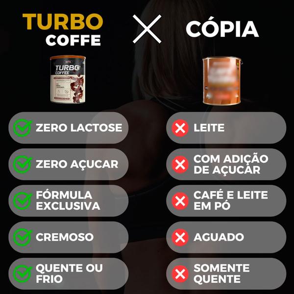 Imagem de Turbo Coffee Zero Lactose Hipervita Chocolate Belga