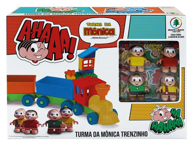 Imagem de Turma da mônica Blocos de Montar brinquedo Monte Líbano