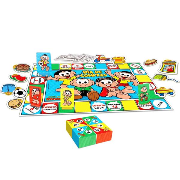 Turma Da Mônica Jogo Dia De Compras Educação Financeira Infantil - Nig Brinquedos Imagem de Turma Da Mônica Jogo Dia De Compras Educação Financeira Infantil