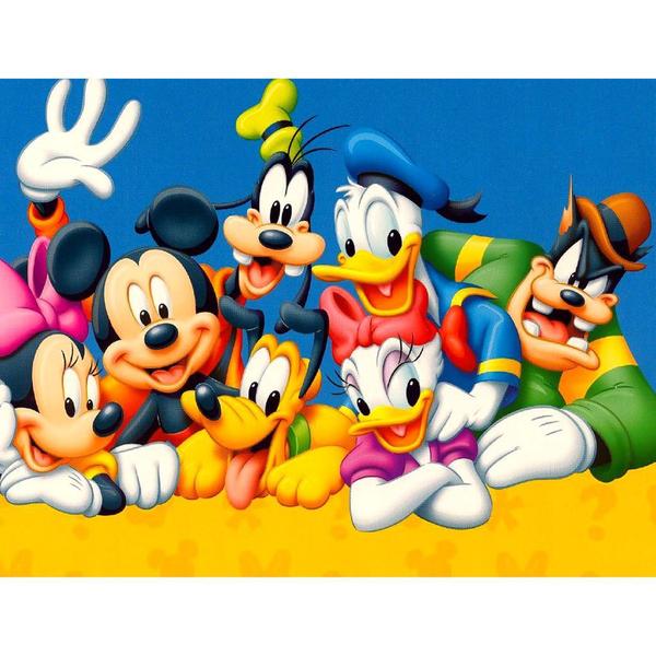 Turma do Mickey Papel De Arroz Para Bolos A4 - Mec Art Imagem de Turma do Mickey Papel De Arroz Para Bolos A4