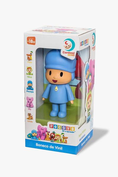 Imagem de Turma Do Pocoyo Kit 2 Bonecos Vinil Pocoyo + Loula