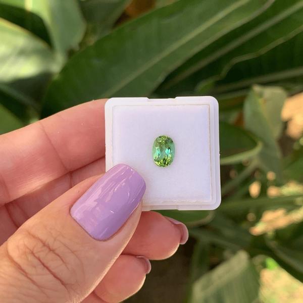 Imagem de Turmalina Verde Oval 1,07ct (1)