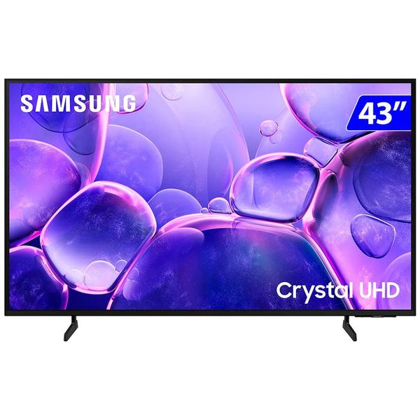 TV 43P Samsung CRYSTAL SMART 4K Comando VOZ - UN43U8600FGXZD - Samsung Audio e Video