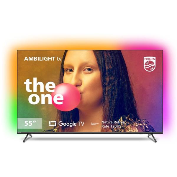 Imagem de TV 55 Philips Smart 4K Ambilight 120Hz GoogleTV The One 55PUG8808