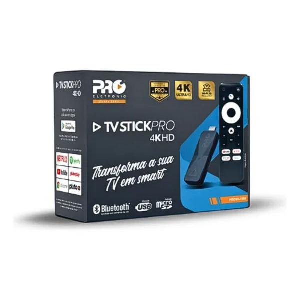TV Box Stick Wi-Fi Android 4K HD 16GB Converta Sua TV em Smart com