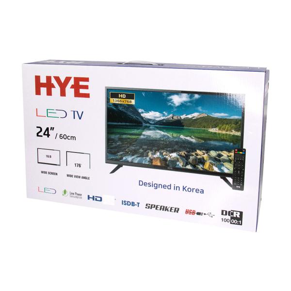 Imagem de TV LED Hye HYE24DTHG - HD - HDMI/USB - 24"