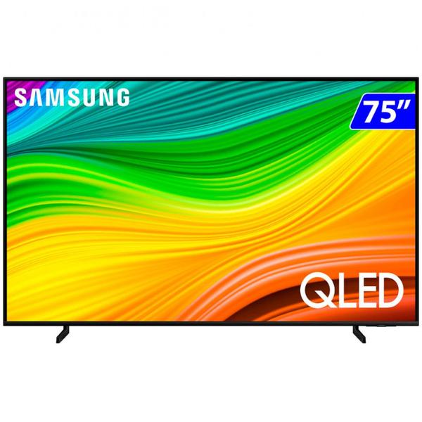 Imagem de TV QN75Q60DAGXZD 75P QLED 4K Smart Wifi Comando Voz Samsung