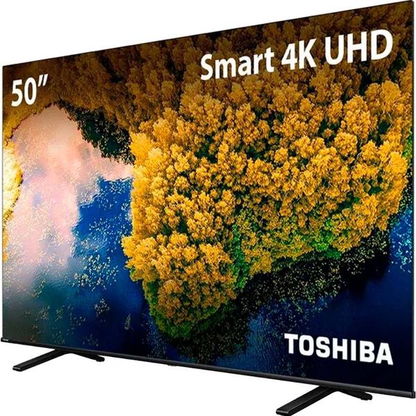 Imagem de TV Smart LED Toshiba 50C350LS 50" 4K Ultra HD Wifi - Preto