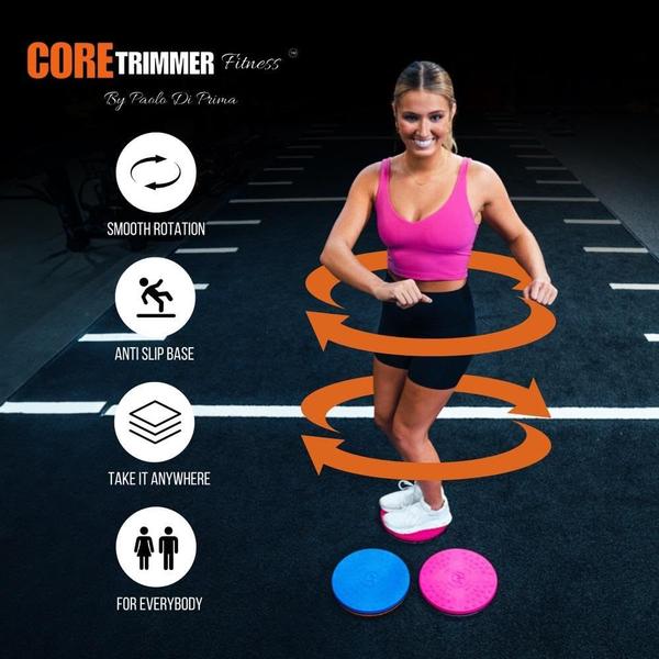 Imagem de Twisting Board Core Trimmer Fitness 12 Waist para exercícios