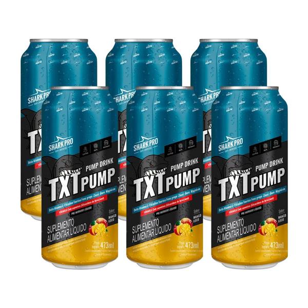 Imagem de TXT Pump Drink 6un de 473ml - Shark Pro