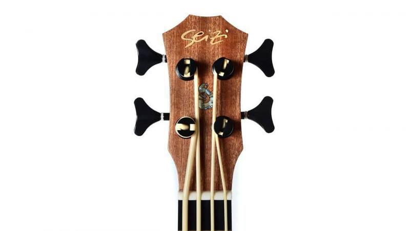 Imagem de U-Bass Seizi Ukulele Bora-Bora Sapele Elétrico Bag 10360211