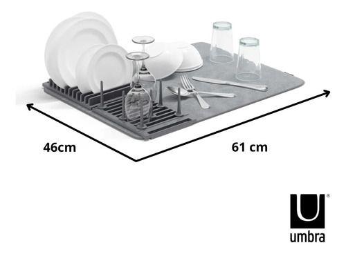 Imagem de Udry Peg Escorredor Louças Prato Tapete Dobrável Pinos Umbra