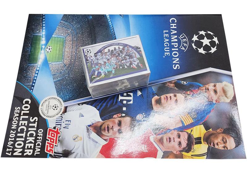 Imagem de Uefa Champions League 2016/2017 Álbum Completo Topps