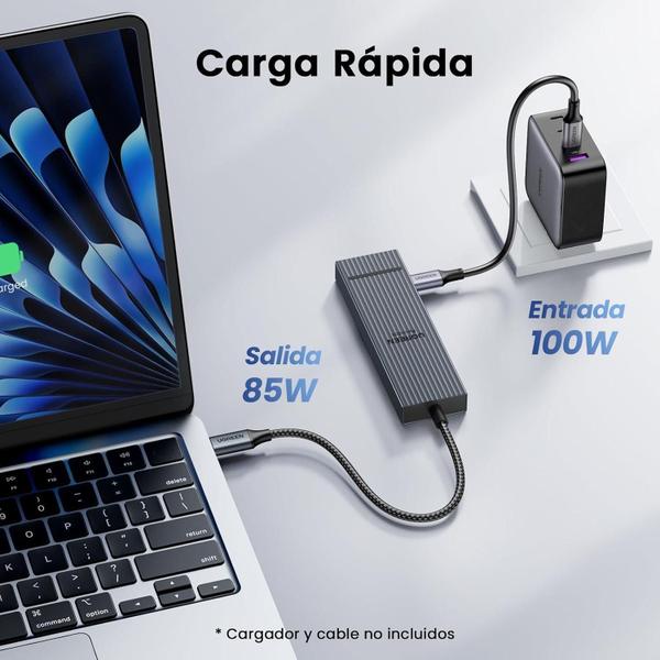 Imagem de Ugreen Adaptador Hub Usb C Usb 3.2 10Gbps Hdmi 4K 100W Pd