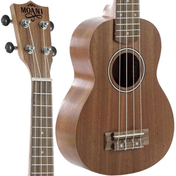 Imagem de Ukulele Acústico Moani UK05NS21 Soprano Natural Fosco