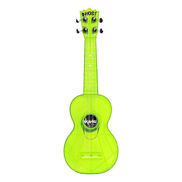 Imagem de Ukulele Akahai Ghost Soprano Acústico Hawaii Lemon Transparente