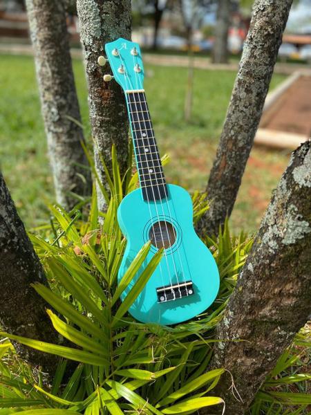 Imagem de Ukulele Andaluz Soprano Uks01 Mg Turquesa