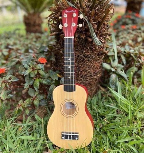 Imagem de Ukulele Barato Soprano Acústico Uk-s01 Andaluz Natural