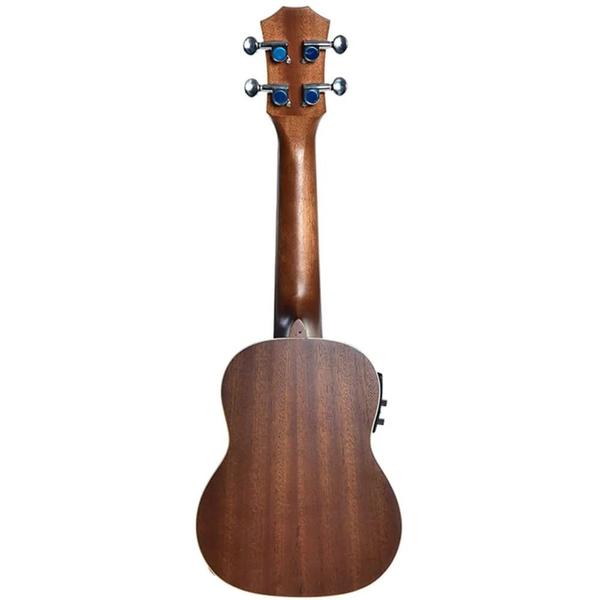 Imagem de Ukulele Elétrico Seizi Maui Plus Soprano Tobacco com Bag