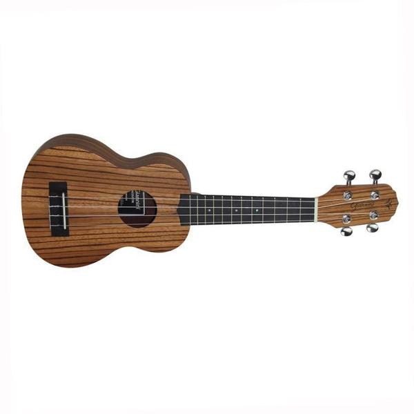 Imagem de Ukulele Giannini Soprano GUK21 ZW Zebra Fosco Acústico Capa