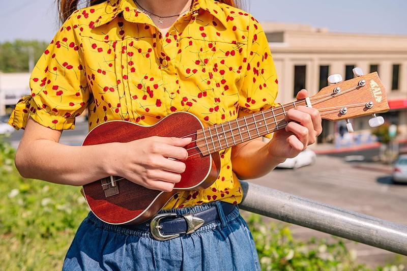 Imagem de Ukulele Kala KA-S Mahogany Soprano com 12 trastes, acabamento acetinado