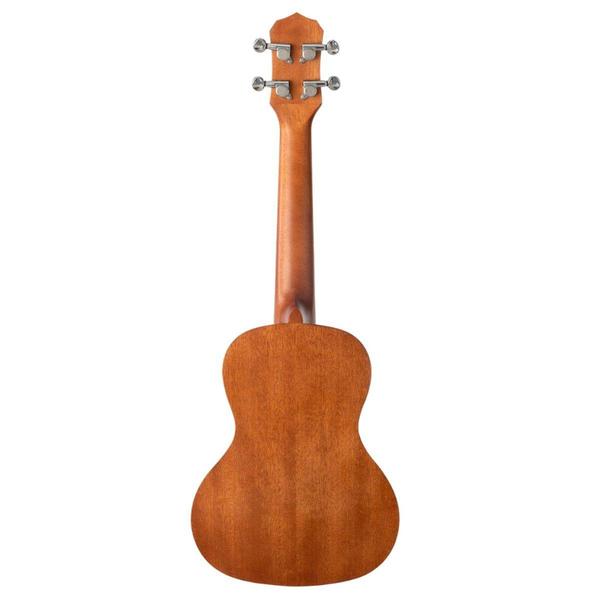 Imagem de Ukulele kalani concert 24 tibes series tabaco sapele kal 200 ct com capa (15411)