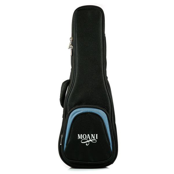 Imagem de Ukulele Moani MAUNA Soprano 21'' Ebony C/ Bag UKEB-21EQ