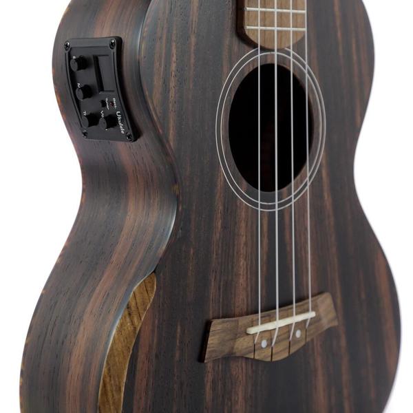 Imagem de Ukulele Moani MAUNA Tenor 26'' Ebony Eletro C/ Bag UKEB-26EQ F035