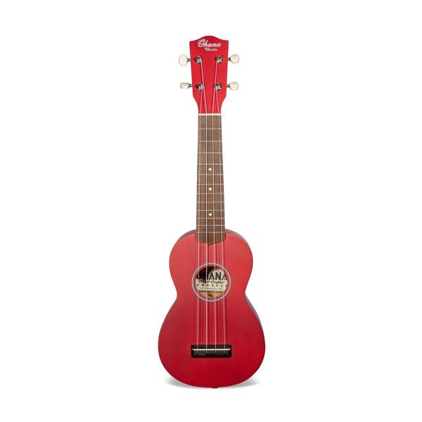 Imagem de Ukulele ohana sk-10rd soprano vermelho