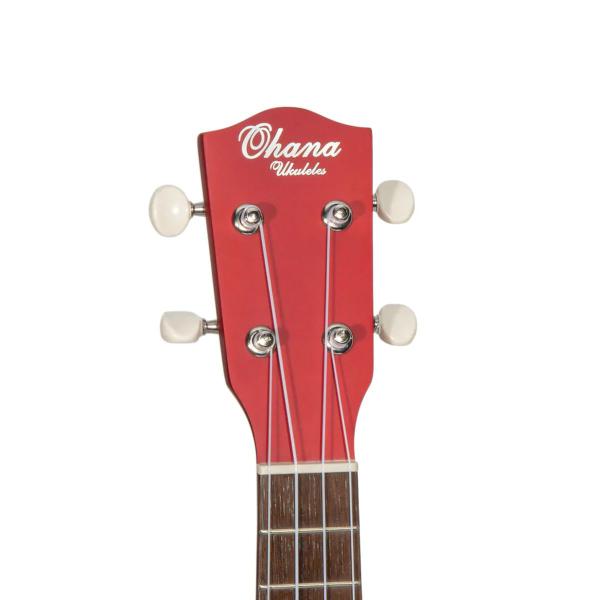 Imagem de Ukulele ohana sk-10rd soprano vermelho