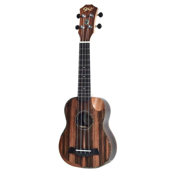 Imagem de Ukulele Seizi Bora-Bora Crush Soprano EL Bag Ebony 10360303