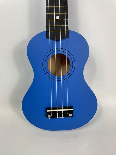 Imagem de Ukulele Soprano Acústico Azul C/Capa DK-21