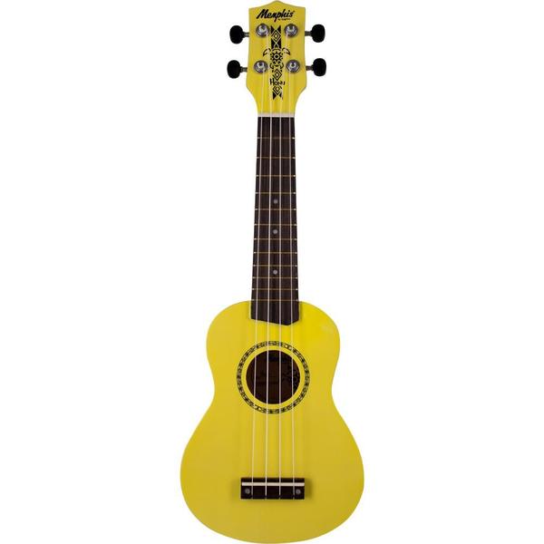 Imagem de Ukulele Soprano Memphis By Tagima Honu Neon Yellow