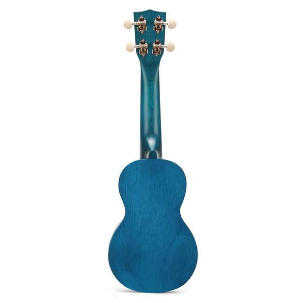 Imagem de Ukulele soprano série kahiko - azul transparente - com capa