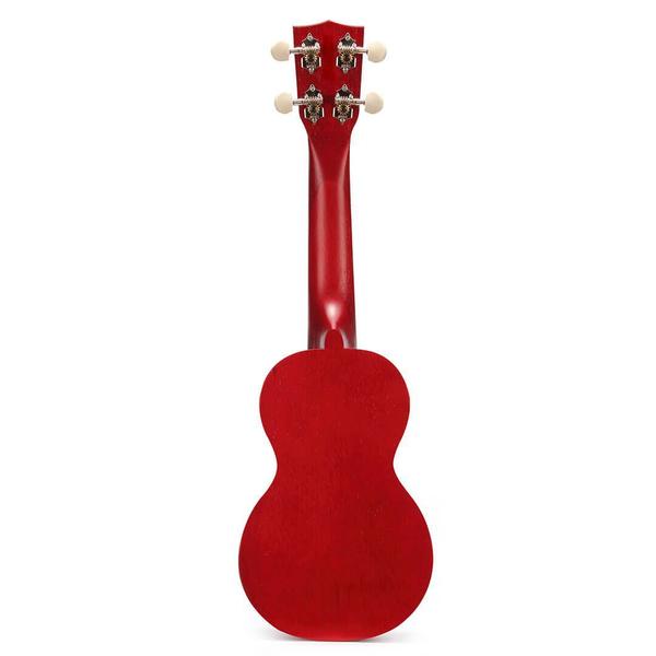 Imagem de Ukulele soprano série kahiko - vermelho transparente