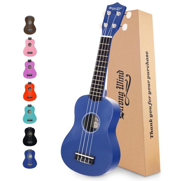 Imagem de Ukulele Soprano Strong Wind 21 polegadas Basswood para iniciantes