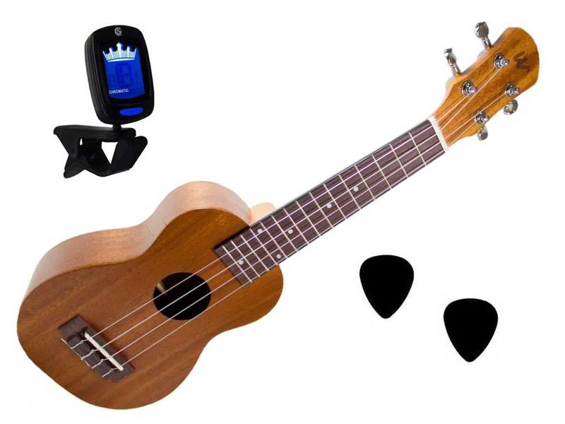 Imagem de Ukulele Soprano Winner 21 Sapele Natural - 11021