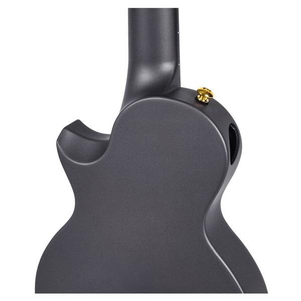 Ukulele Tenor Seizi Nova U Black Fibra De Carbono Acústico Imagem de Ukulele Tenor Seizi Nova U Black Fibra De Carbono Acústico