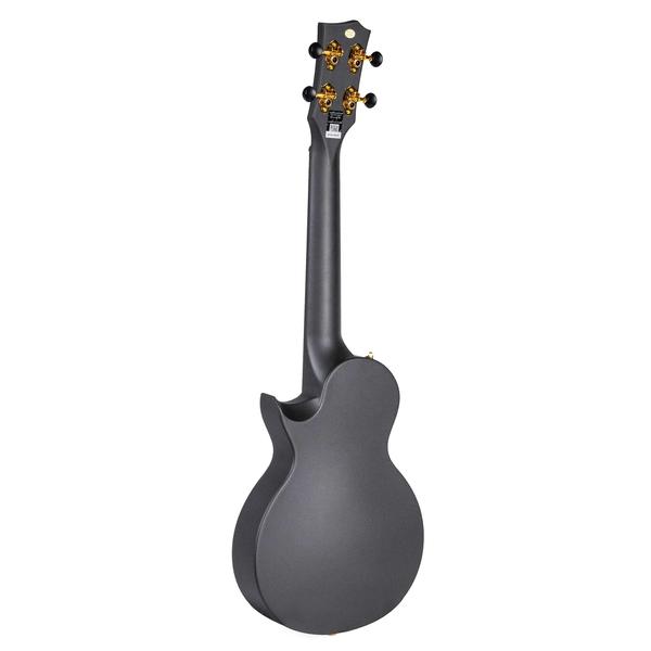 Ukulele Tenor Seizi Nova U Black Fibra De Carbono Acústico Imagem de Ukulele Tenor Seizi Nova U Black Fibra De Carbono Acústico