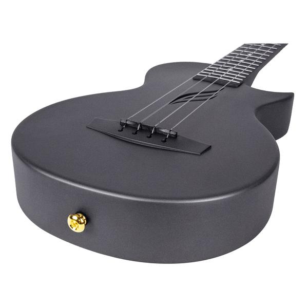 Ukulele Tenor Seizi Nova U Black Fibra De Carbono Acústico Imagem de Ukulele Tenor Seizi Nova U Black Fibra De Carbono Acústico