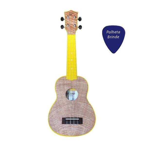 Imagem de Ukulele Winner Amarelo Soprano ABS Colors Series + Capa