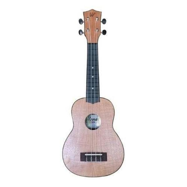 Imagem de Ukulele Winner Soprano 21 Flamed Okume Preto Natural + Capa