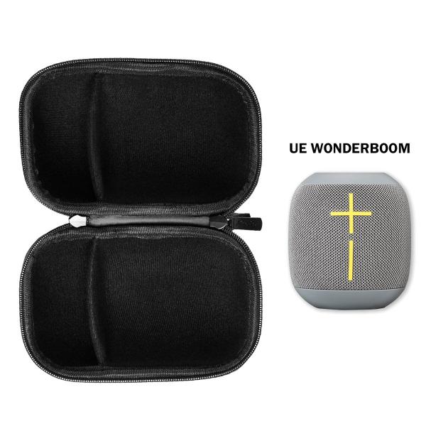 Imagem de Ultimate Ears WONDERBOOM / WONDERBOOM 2 Wireless Speaker Carrying Case, ProCase Travel Bag Hard Protective Covercom espaço para carregador de parede e cabo USB - Preto