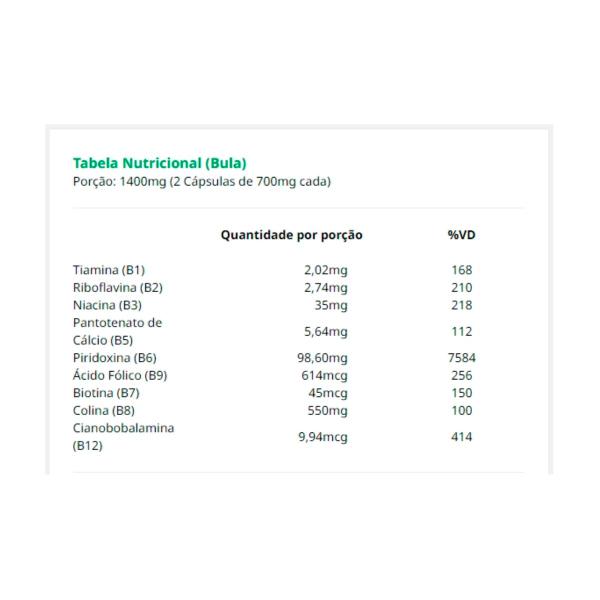 Imagem de Ultra b-complex health labs 60 capsulas