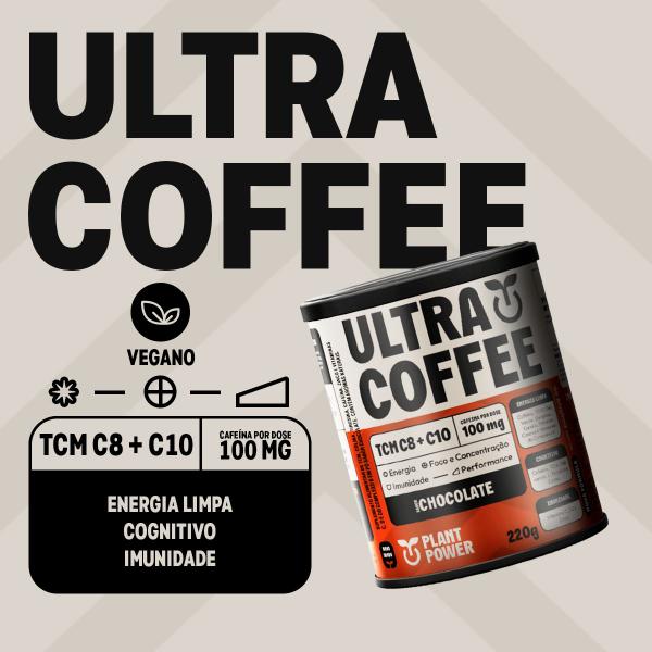 Imagem de Ultra Coffee Sabor Caramelo 220g Plant Power